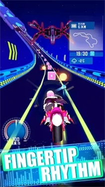 节奏音乐摩托车